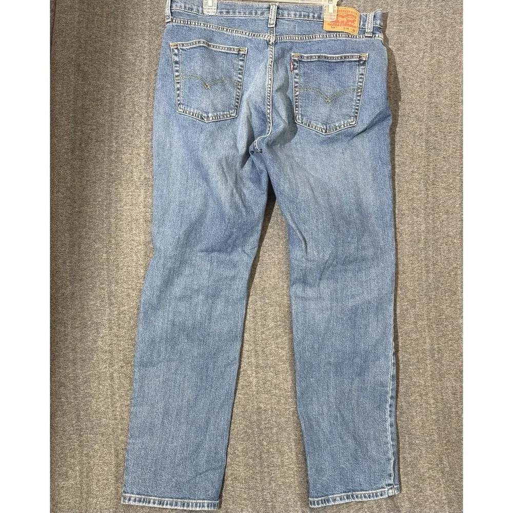 Levi's 514 Straight Fit Men's Jean Denim Blue Size 36 Waist 32 Length Cotton